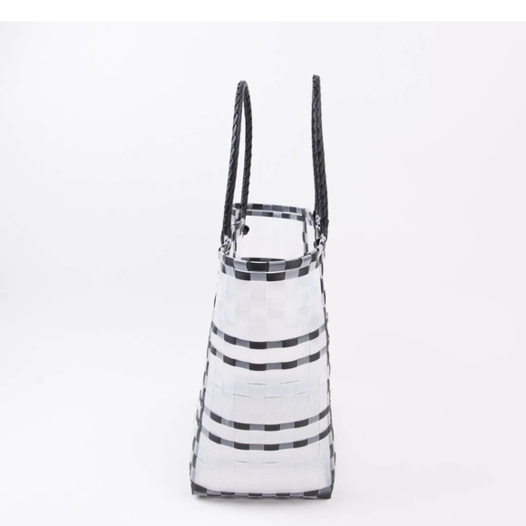 Khaki jelly handbag square concert festival travel NWT - Picture 4 of 10